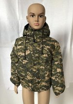 Куртка камуфляж зимняя цифра