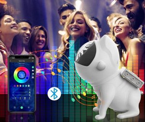 Музыкальный проектор - ночник Space Dog Smart Music Star Light