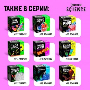 Набор для опытов «Горящее железо»