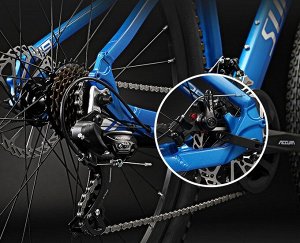 Горный велосипед  SUNPEED ZERO. Синий (27.5, 15,5)