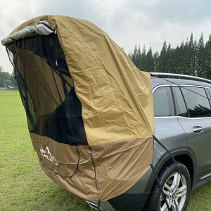 Кемпинговый тент на заднюю дверь автомобиля LADUTA. YH-223-2 из ткани 210D. белый