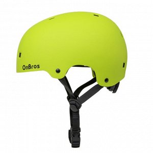 Велосипедный шлем EXCLUSKY HB-01 (котелок) (L, Салатовый)