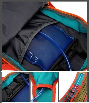 Велосипедный рюкзак Ruofan XYV8035 (Изумрудный)