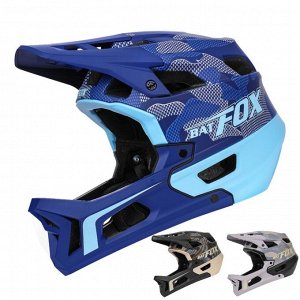Велосипедный шлем BATFOX LA015-108-2 (L, Синий)