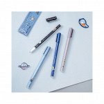 Ручка гелевая со стираемыми чернилами 0,5 мм., синяя, MESHU Space Adventure