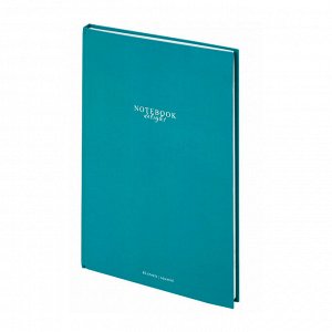 Тетрадь А4, 80 листов, клетка, твердая обложка, книжный переплет, STAFF, "Моноколор"