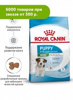 Royal Canin Mini Puppy сухой корм для щенков мелких пород в возрасте от 2 до 10 месяцев 800гр