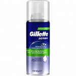 GILLETTE TGS Пена для бритья Sensitive (для чувствительной кожи) с алоэ 100мл