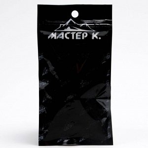 Фонарь велосипедный задний "Мастер К", 1 диод, 3 режима, CR2032, зеленый