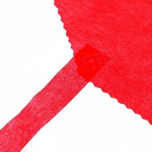 Фартук для творчества «Гоночная машина», цвет красный, 42х63 см