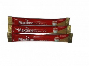 Кофе Макстайм Микс 3в1 1,2кг Сделано в Ю Корее,  100 трубочек с кофе 3 в1 (Maxtime Original)
