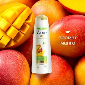 NEW ! Dove шампунь Глубокое питание и восстановление с ароматом Манго 380 мл