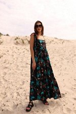 Сарафан / Butеr 2636 черный_принт