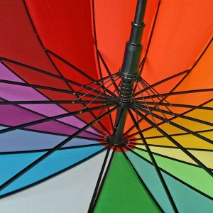 Зонт-трость радуга
