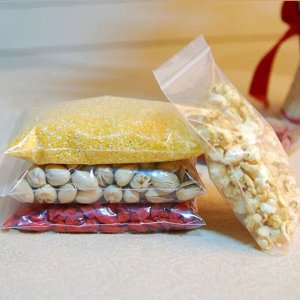 Пакеты полиэтиленовые с замком/Пакеты для хранения продуктов с замком