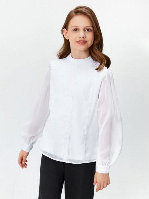 Блузка детская для девочек Olga белый