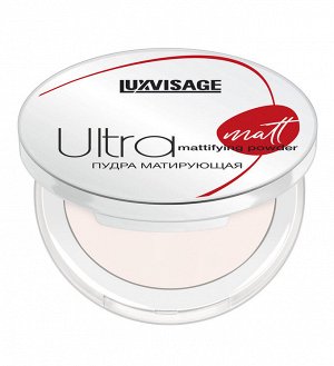 Пудра матирующая LUXVISAGE Ultra matt, тон 101