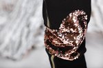 Брюки трикотаж с начесом Микки лампасы паетка