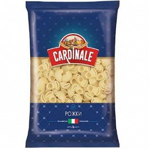 «Cardinale», макаронные изделия «Рожки», 400 г