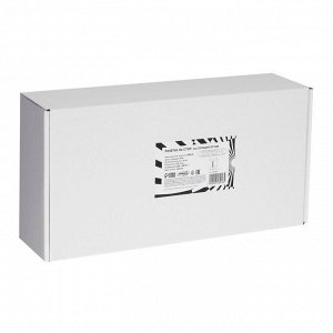 Удлинитель на струбцине Luazon, 16 А, трёхместный, 2xUSB, 2.1 A, провод 1,8 метра, черный