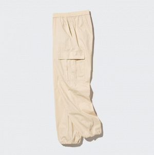 UNIQLO - Легкие брюки-карго (длина 69-71см) - 31 BEIGE