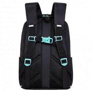 Школьный рюкзак для девочек: модный и практичный, легкий, черный, кошка