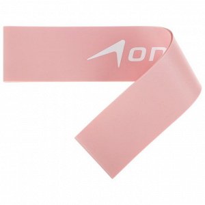 Фитнес-резинка ONLYTOP, 30x5x0.12 см, нагрузка 15 кг, цвет пудровый