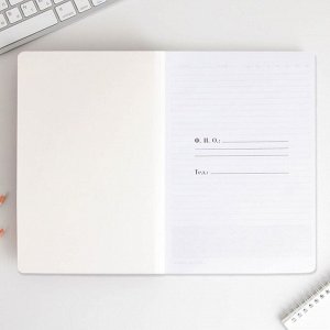Большой ежедневник «Учитель всегда прав», soft-touch, формат А5+, 96 листов, мягкая обложка, линейка