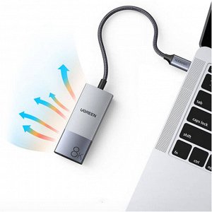 Конвертер USB-C - HDMI 8K (CM491) Ugreen