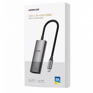 Конвертер USB-C - HDMI 8K (CM491) Ugreen