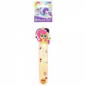 Закладки для книг, фигурные из картона, 5 шт. «Пони», My Little Pony