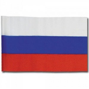 Флаг Россия 60*90 см (с древком)