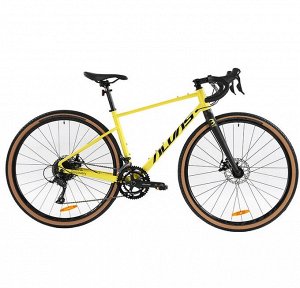 Гравийный велосипед ALVAS DISCOVERY 3. 700C колеса. Желтый