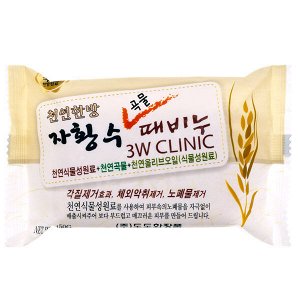 [3W CLINIC] Мыло кусковое ЗЛАКИ Grain Soap, 150 гр