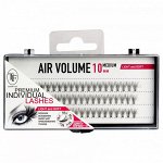 Пучки ресниц TF (Триумф) Air Volume, арт. М207 (Medium-10мм), черные