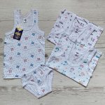 Комплект нижнего белья для девочки УЗБЕКИСТАН (3-4-5-6-7)