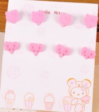 Шпажка Набор шпажек для канапе в стиле Hello Kitty, (8штх6см).