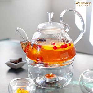 WILMAX Thermo Glass Подставка для подогрева 13х7см