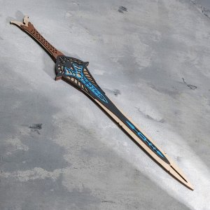 Сувенир деревянный "Эльфийский меч" МИКС 60х10 см
