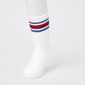 UNIQLO - длинные носочки для мальчиков в спортивном стиле (3 пары) - 68 BLUE
