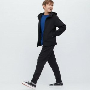 UNIQLO - ультраэластичные спортивные штаны - 09 BLACK