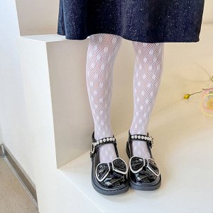 Колготки Детские капроновые колготки отлично смотрятся в сочетании с нарядным платьем или юбочкой. Великолепный вариант для семейного торжества и утренника в детском саду. 
S 0-4, M 5-8,L 9-13