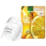 Маска тканевая с экстрактом лимона 3W Clinic Fresh Lemon Mask Sheet, 23гр
