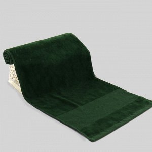 Махровое полотенце зелёное