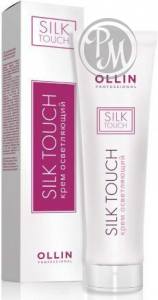 Ollin silk touch безаммиачный осветляющий крем