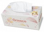 Салфетки бумажные Orinoco, 2 слоя, белые, 200шт, белая  коробка