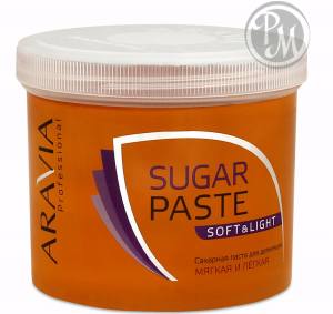 Aravia сахарная паста софт и лайт не требует разогрева 750г (р)