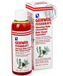 Gehwol концентрат согревающая ванна перец 150мл (пл)