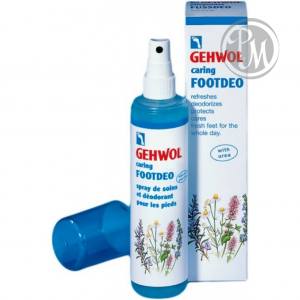 Gehwol caring fussdeo ухаживающий дезодорант для ног 150мл (пл)