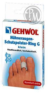 Gehwol защитное гель-кольцо с уплотнителем на палец малое 3шт (пл)